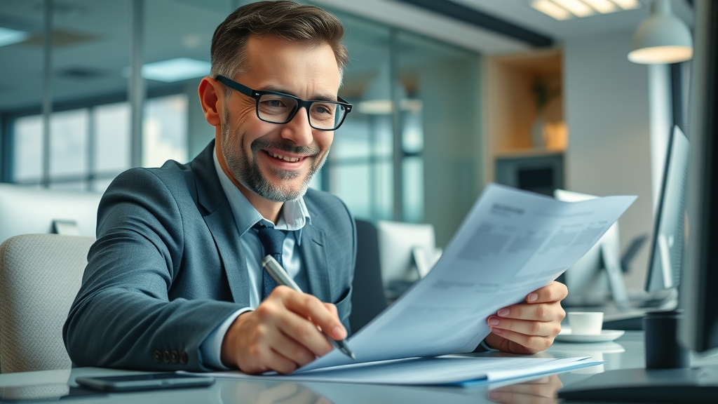 Business loan signing in office benefits cash flow